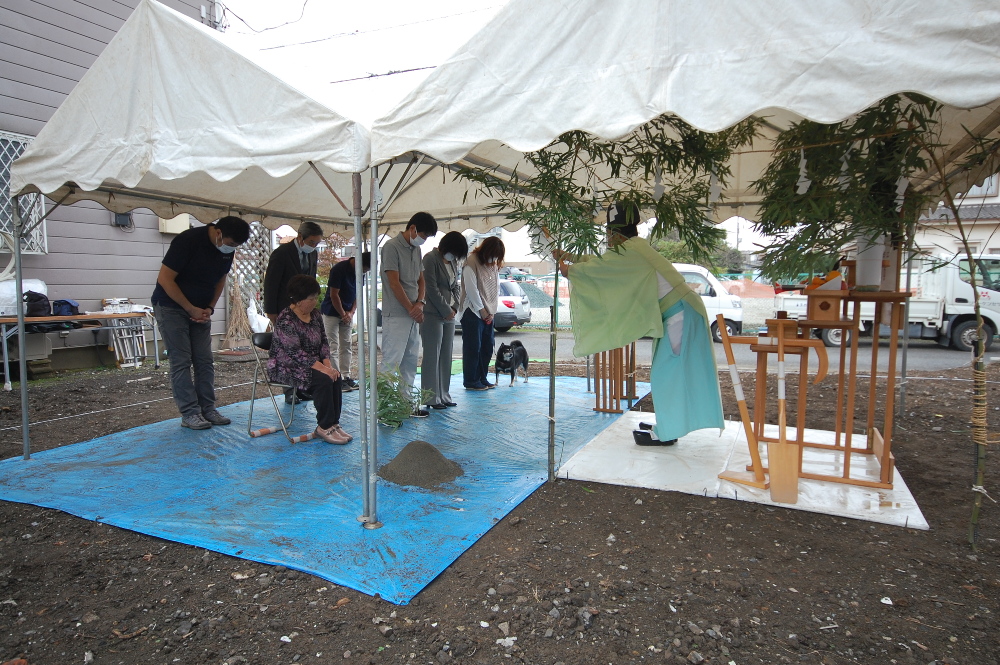 地鎮祭風景