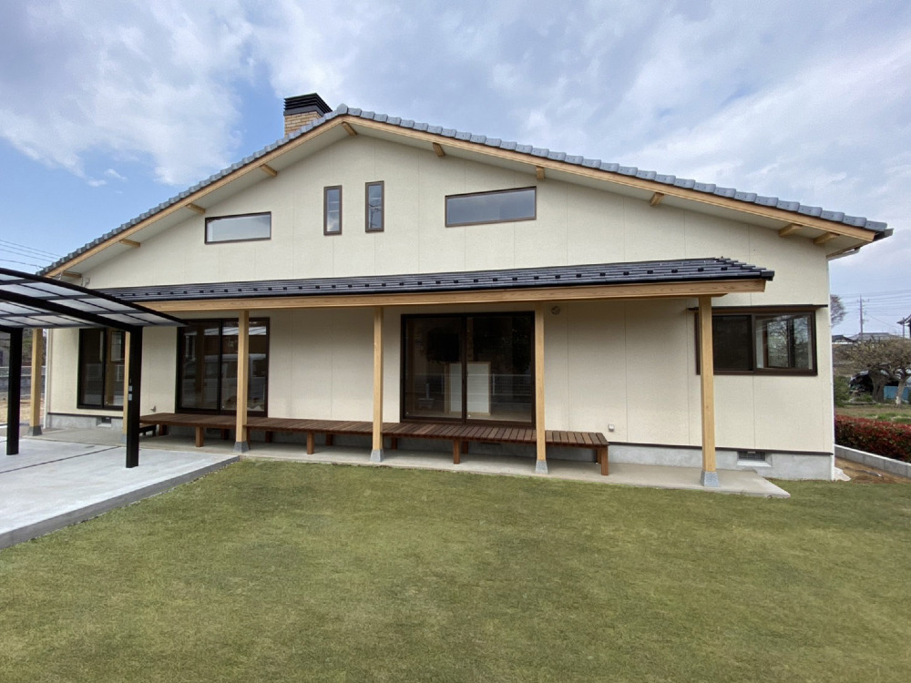 安定感のある平屋住宅