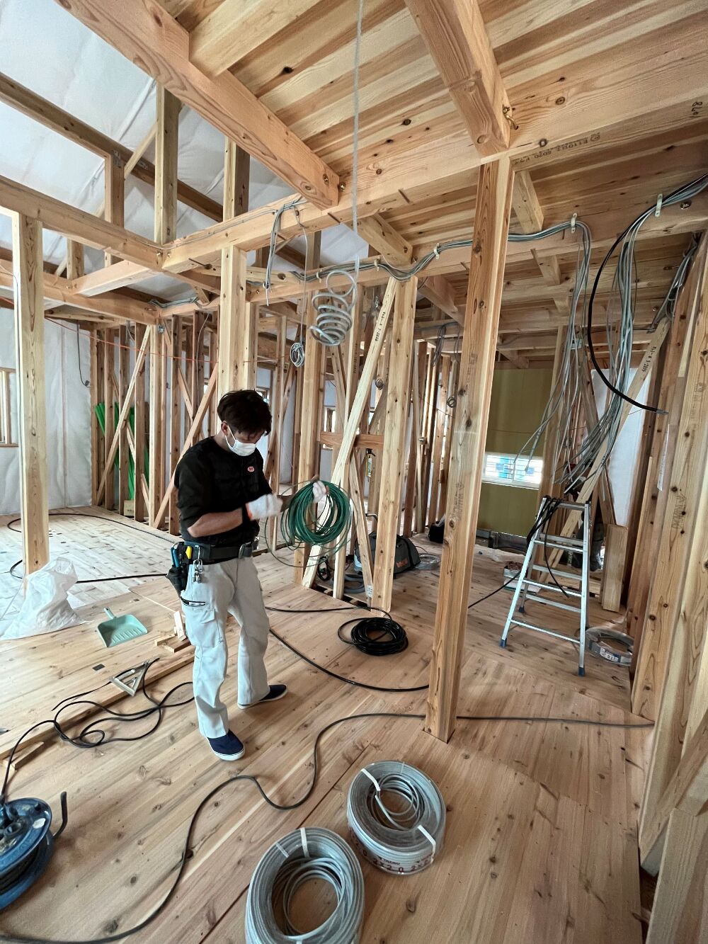 電気の配線工事