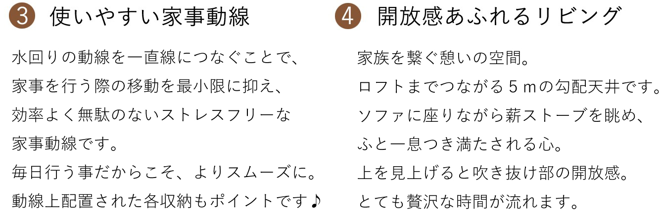 野田市モデルハウスポイント③④