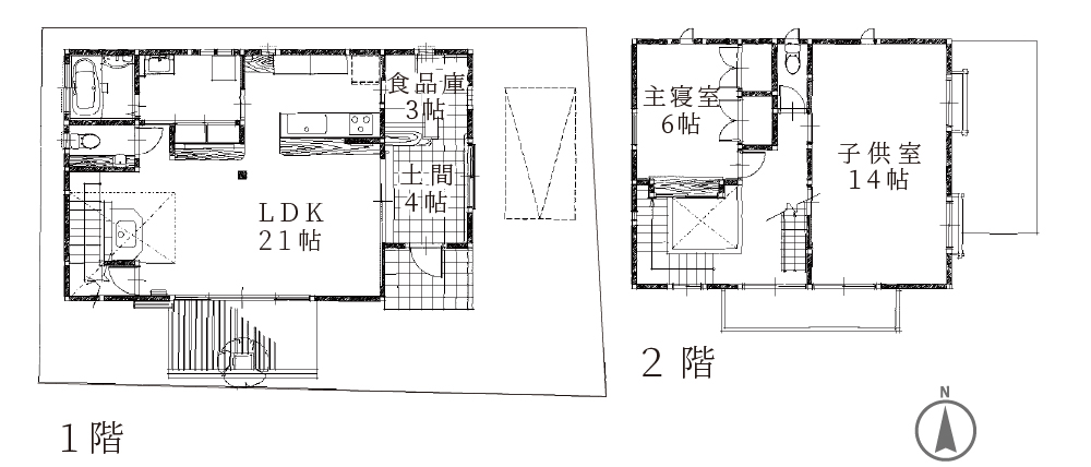 春日部市展示場間取り