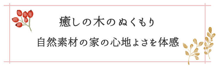 冬の暖かさを体感