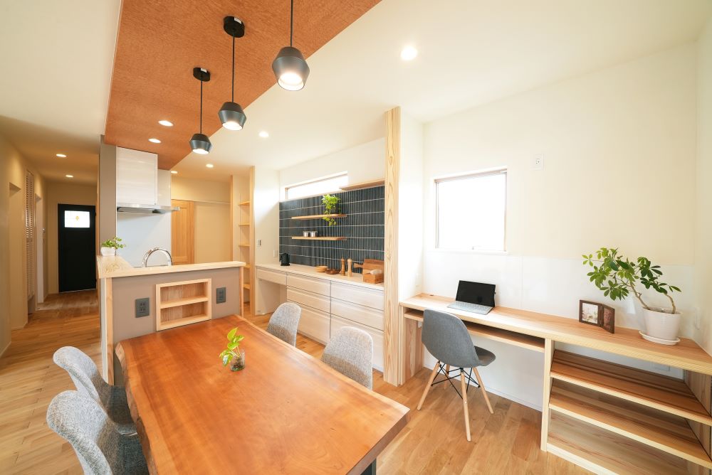 家事動線の良い平屋