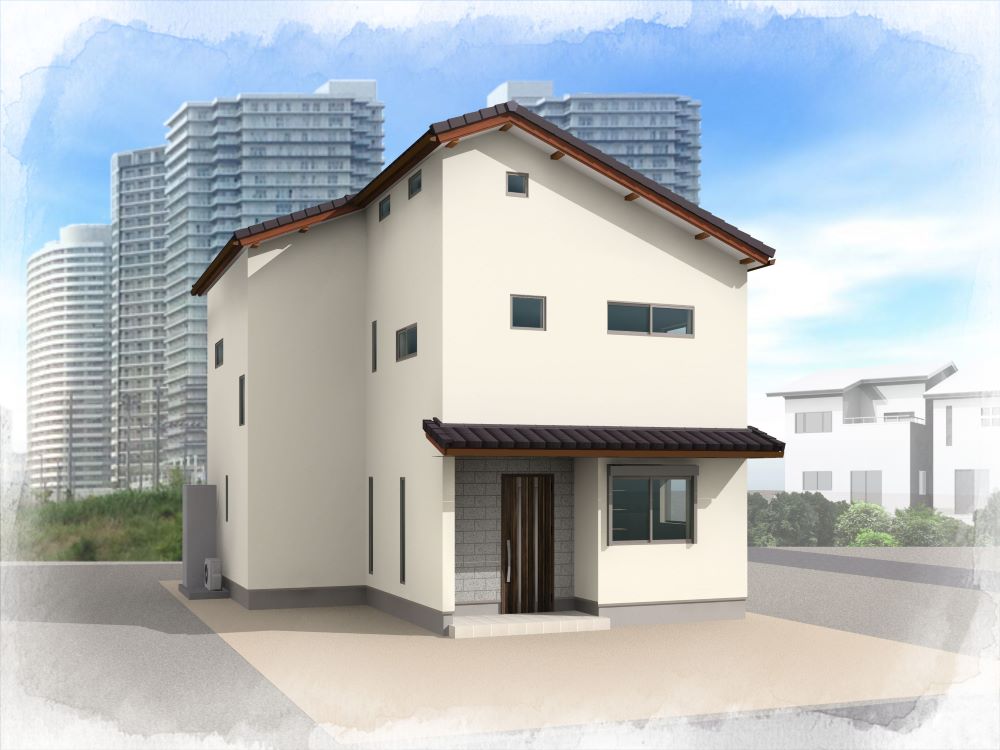 注文住宅外観イメージパース