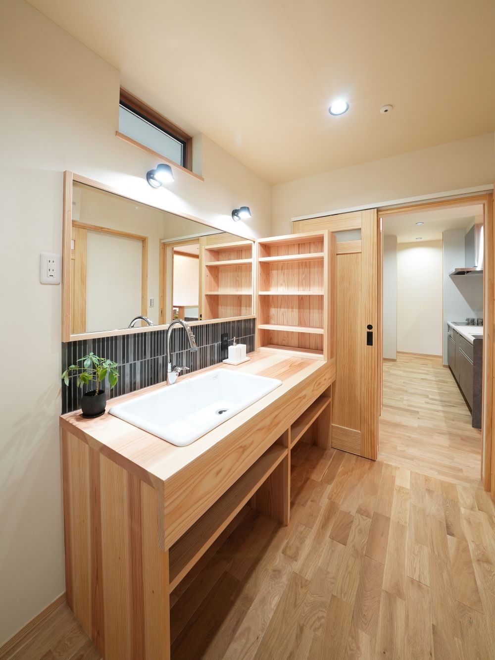 造作洗面化粧台