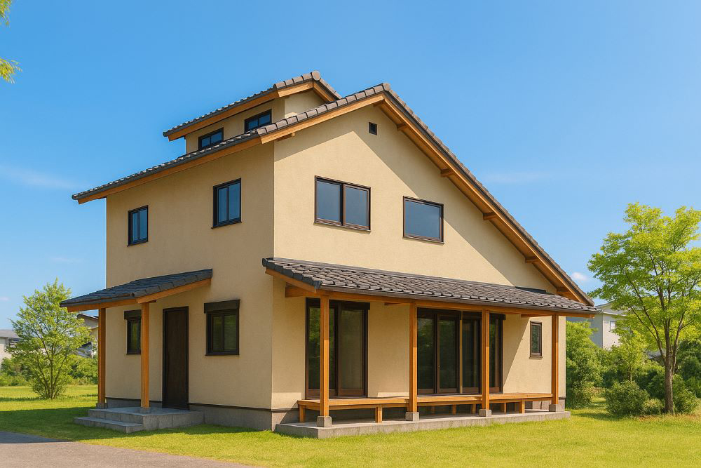 注文住宅外観イメージパース