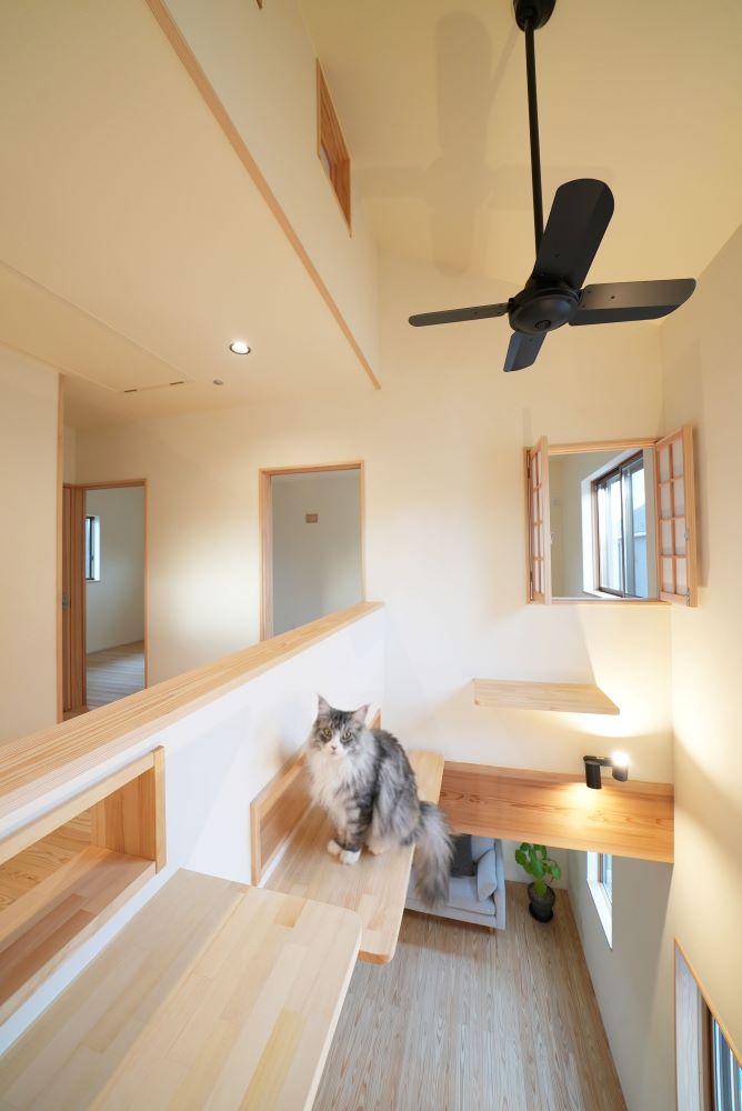 キャットウォークのある注文住宅
