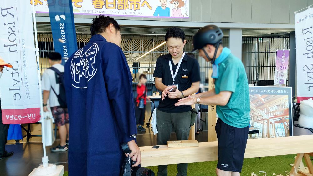 イベントには自社大工も参加