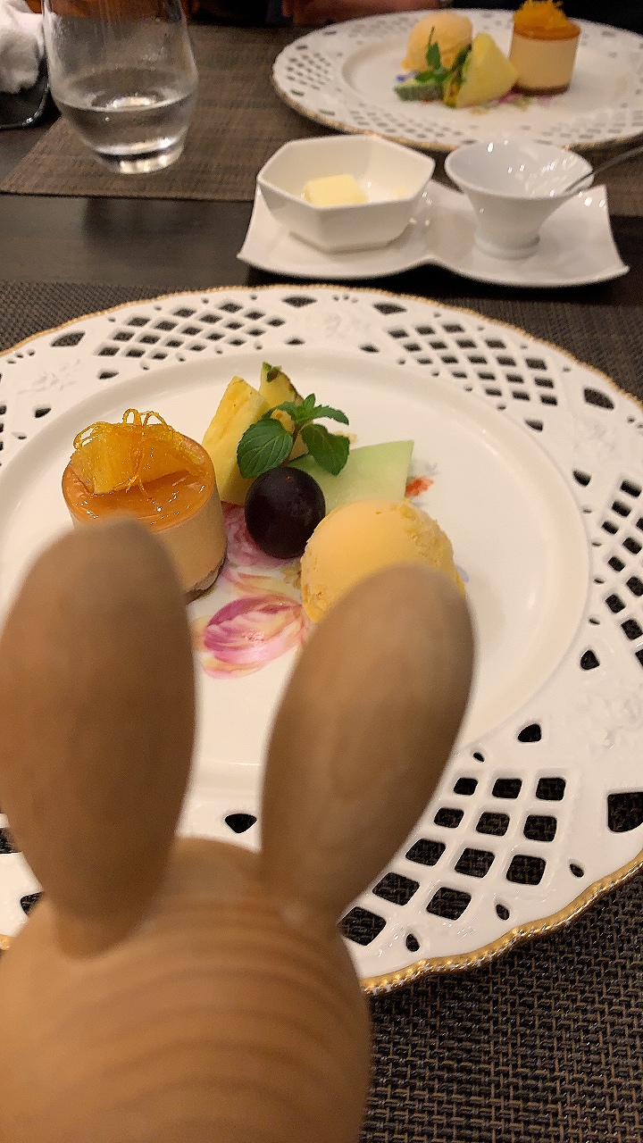 オレンジのムース
