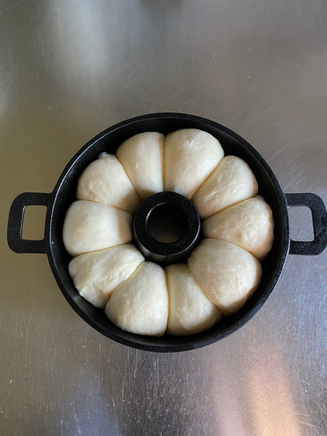 鋳鉄製のパン焼き機