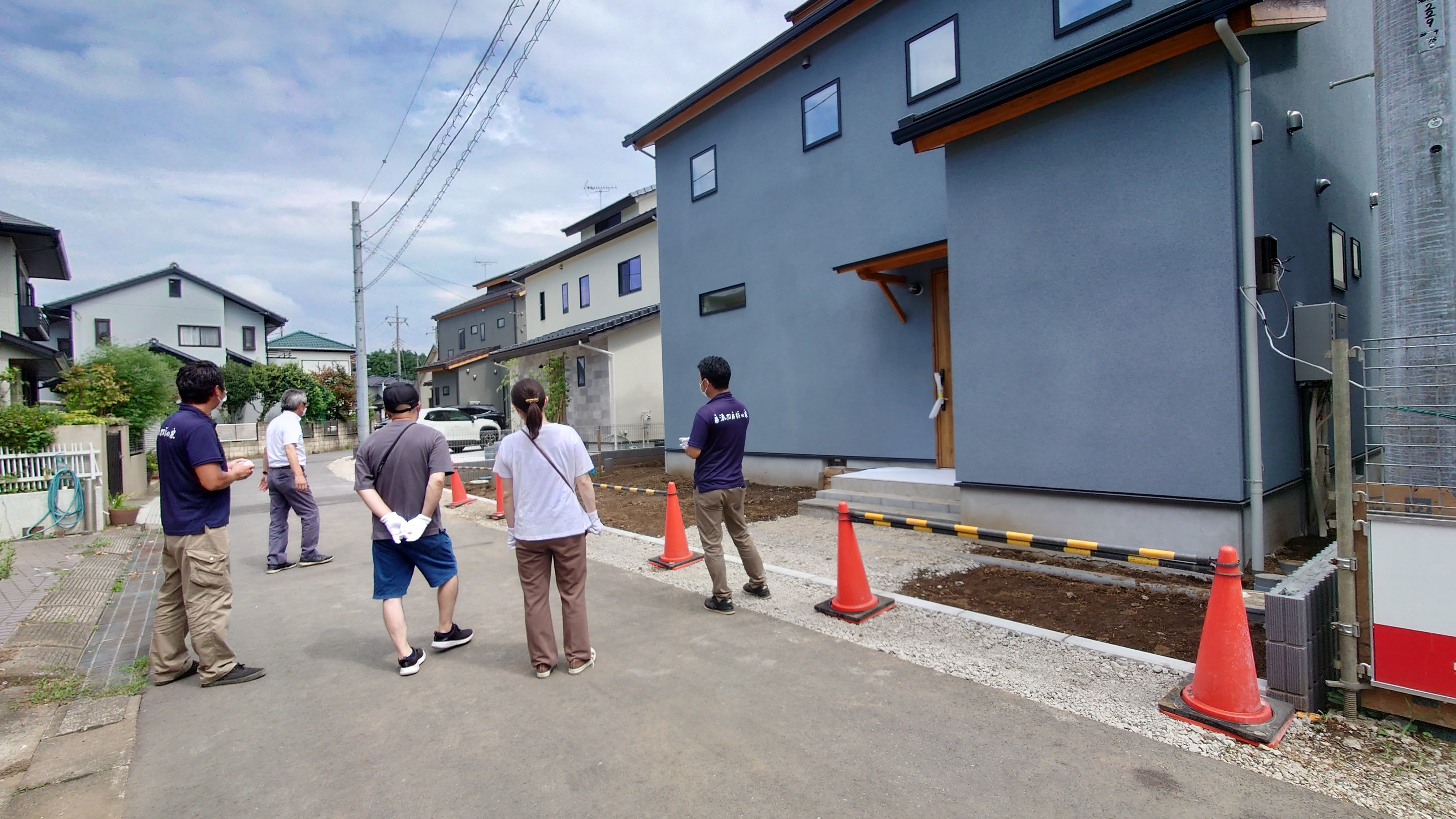 レトロモダンな街並みの見学