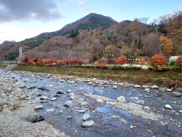 道の駅どうしの紅葉