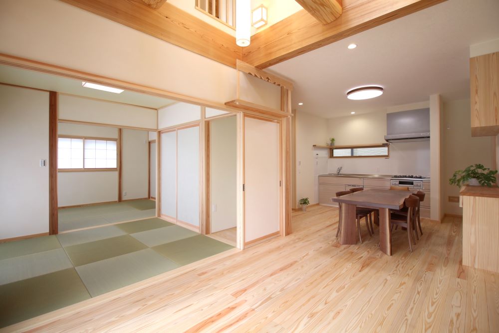 自然素材にこだわる家づくり