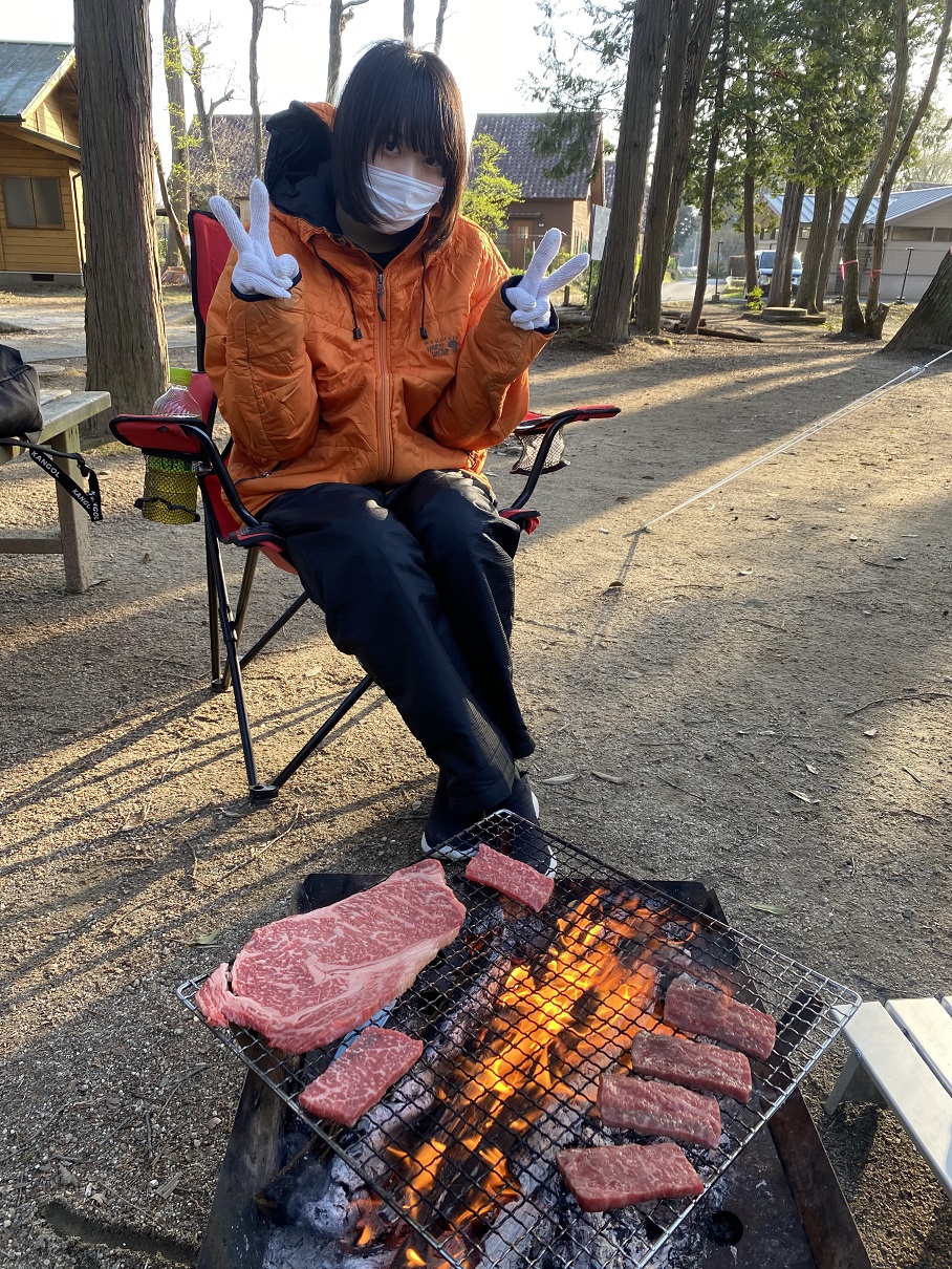 親子でBBQ