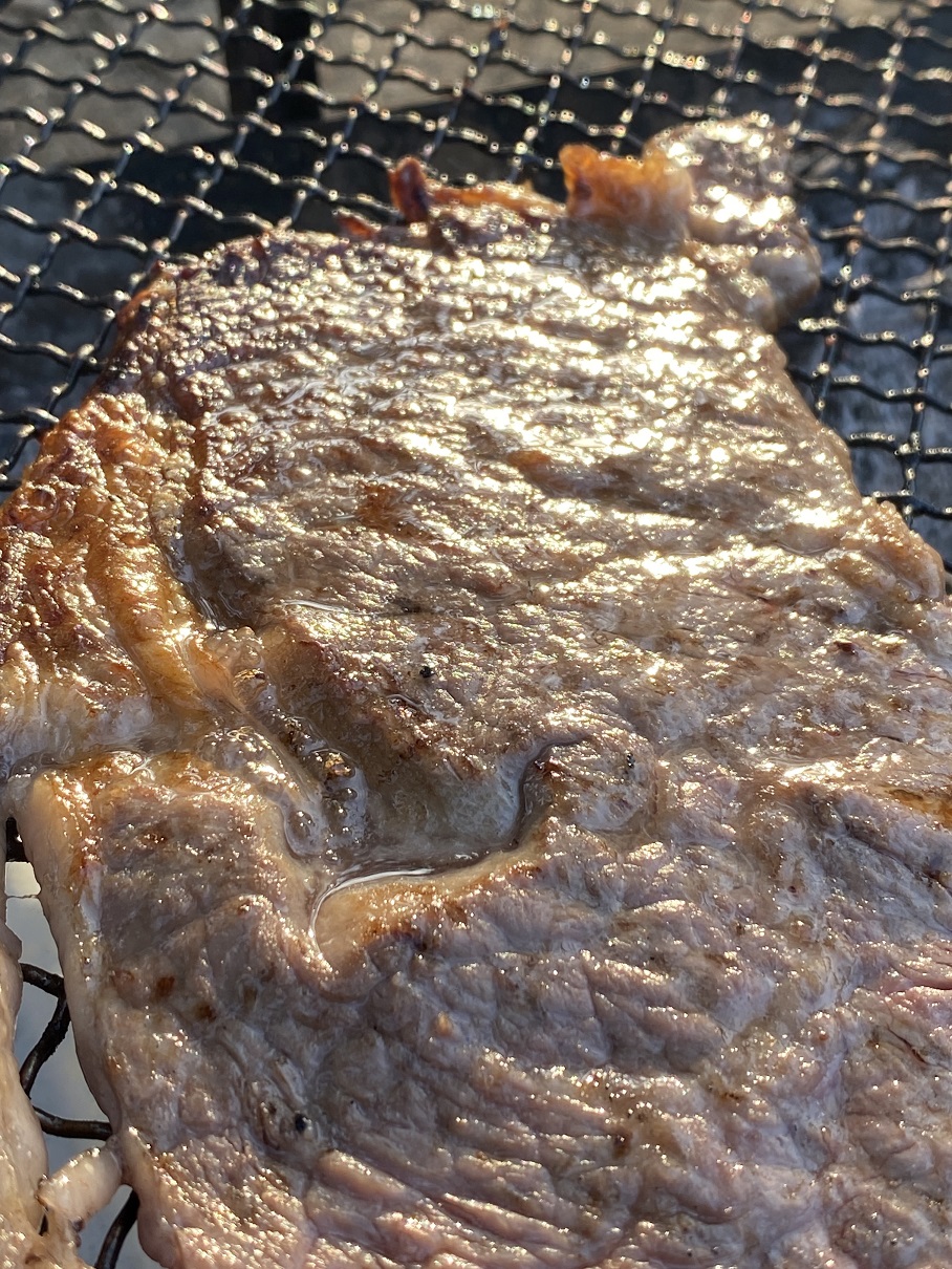 BBQの様子