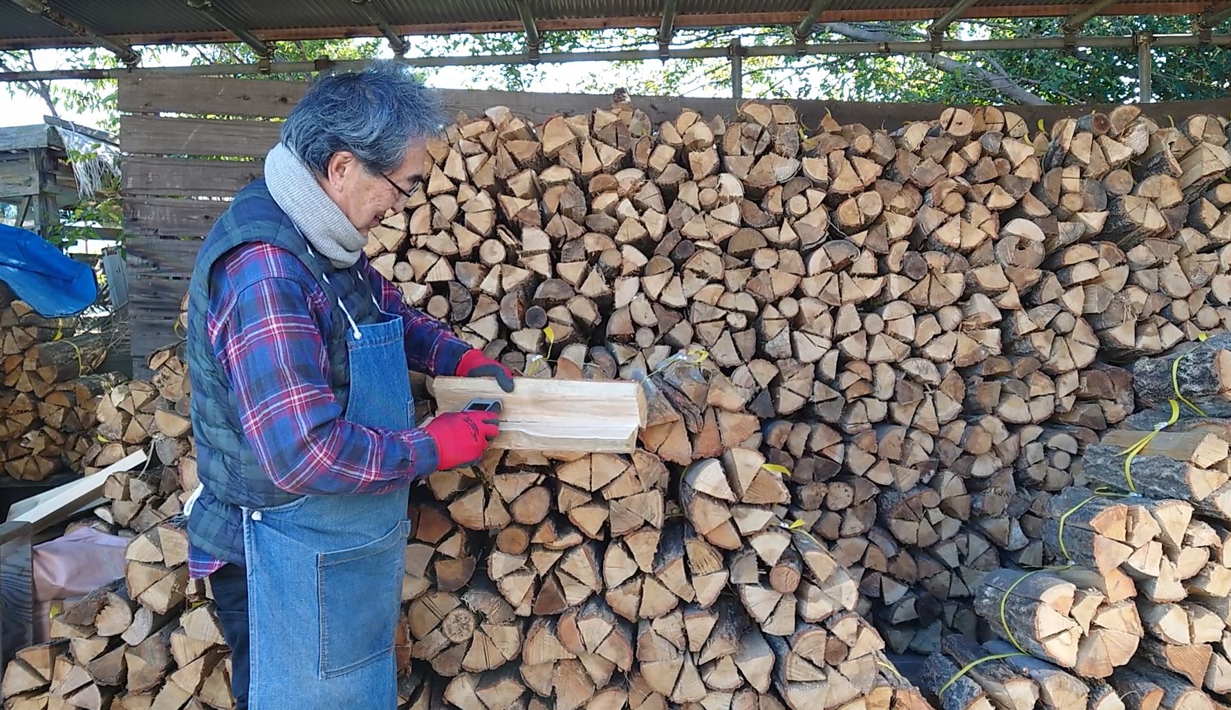 薪販売 ② すぐ燃やせます