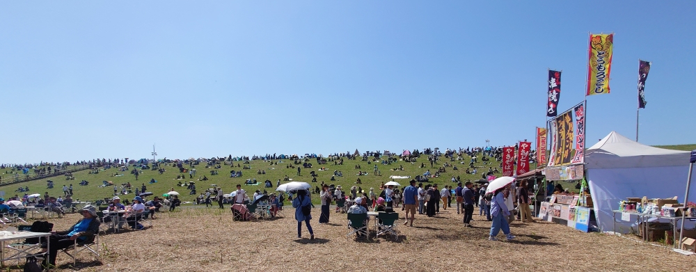 大凧あげ祭り下流会場