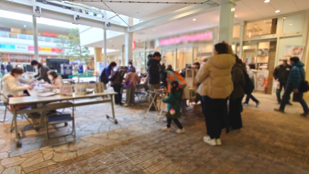 ララガーデン春日部会場の様子