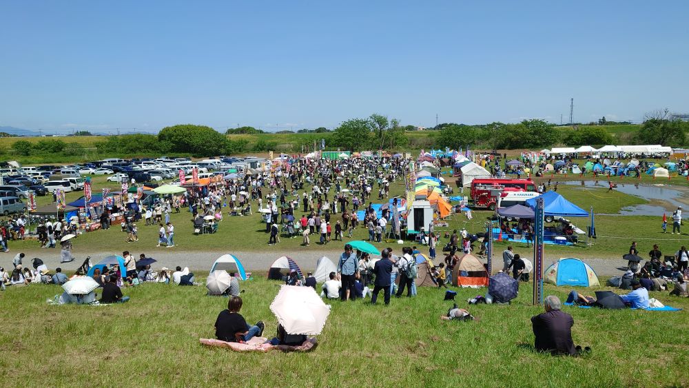 上流会場の様子