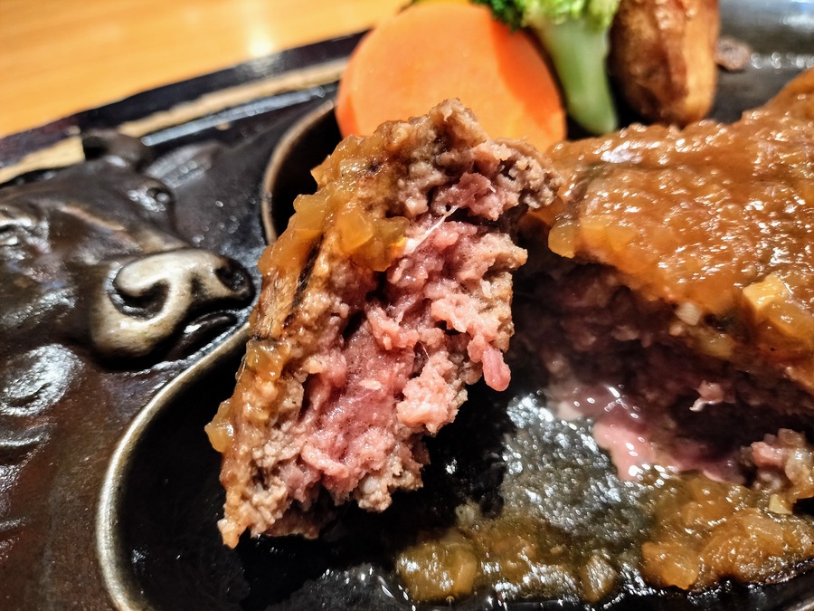 さわやかのハンバーグ