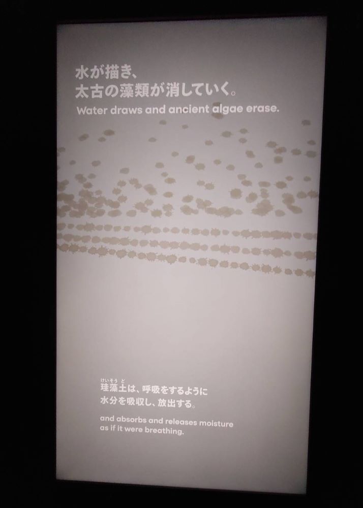 珪藻土のアート