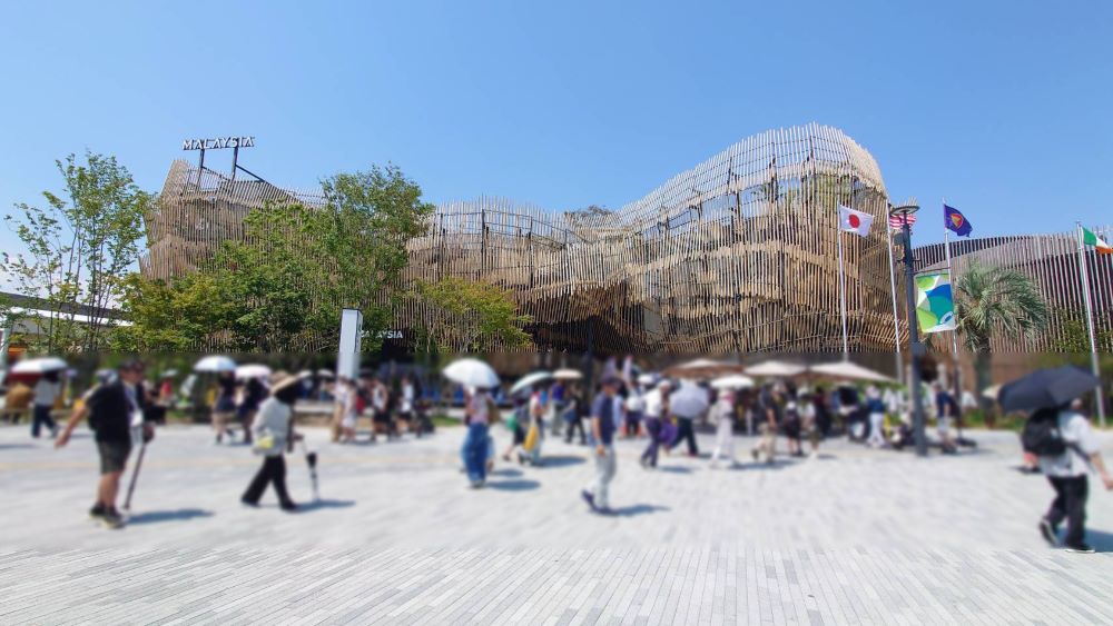 マレーシア館の外観