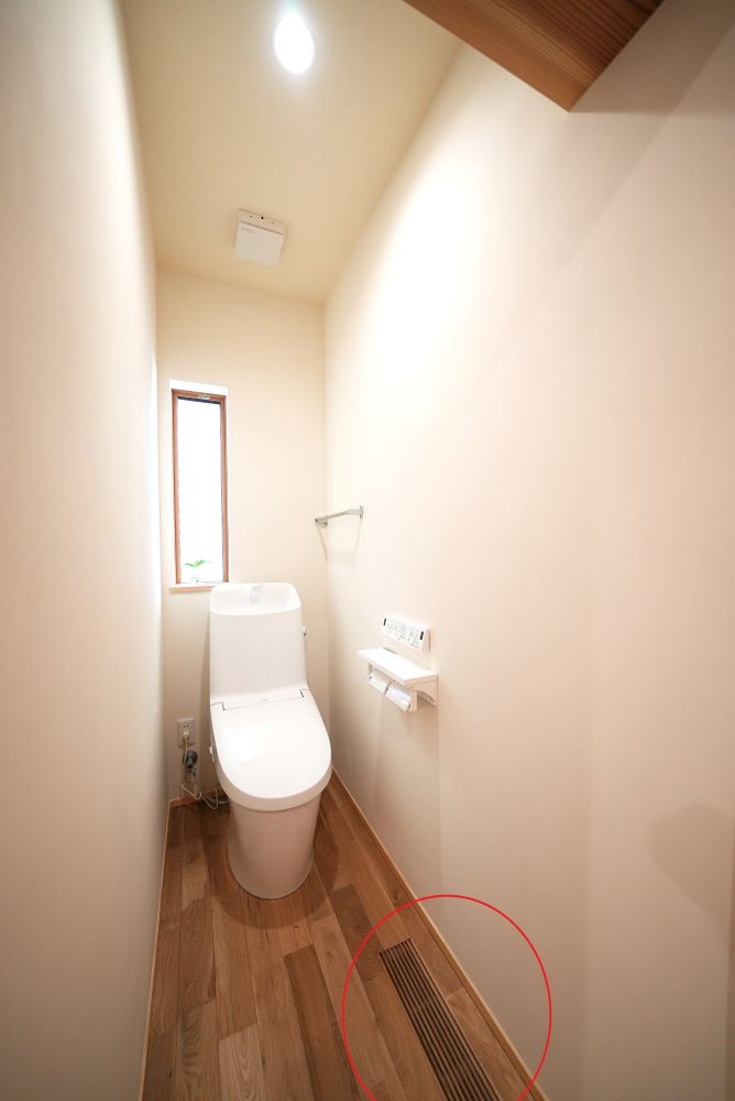 床下エアコンガラリ