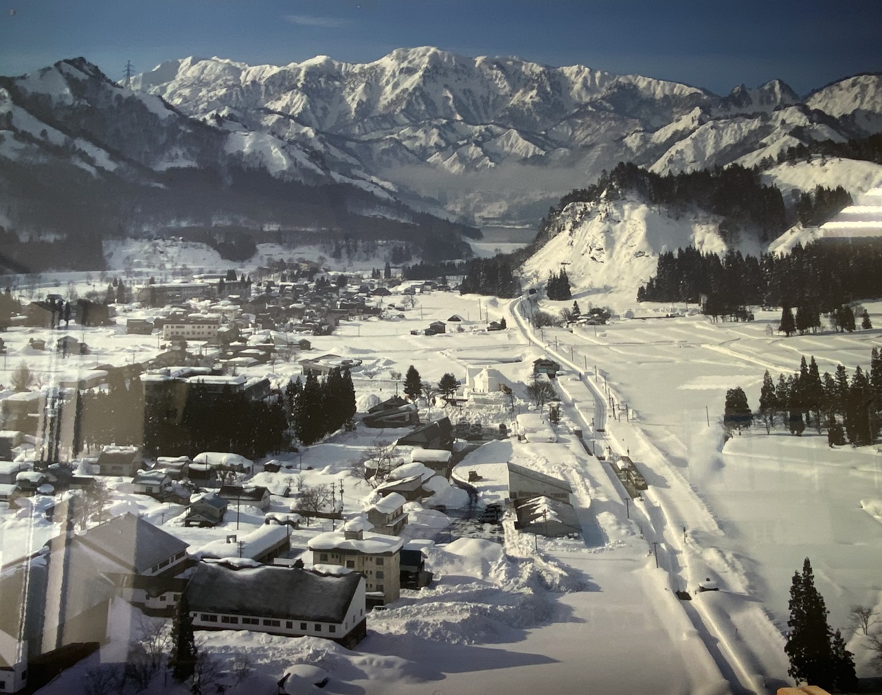 只見町の雪景色