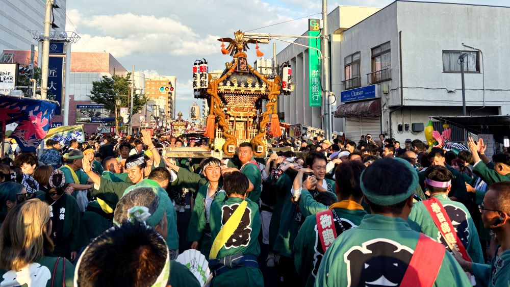 春日部夏祭り2025神輿パレード