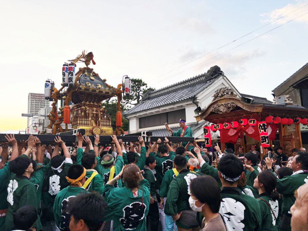 春日部夏祭りの様子