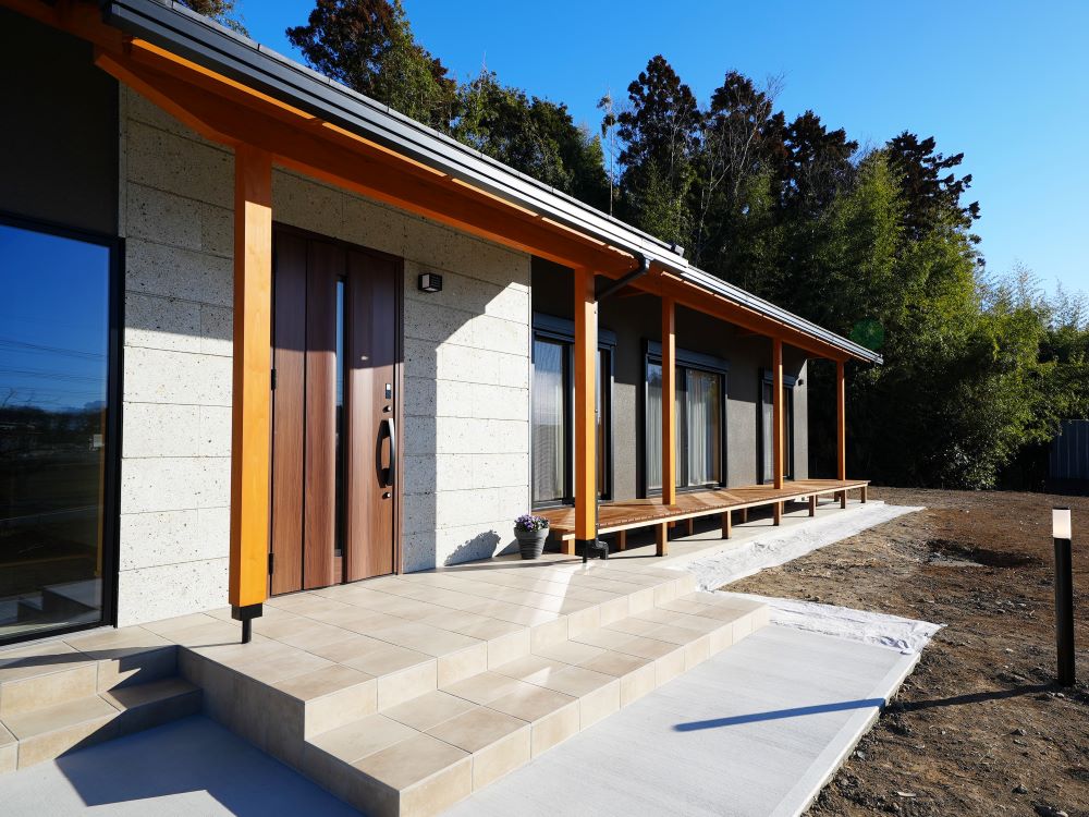 パッシブデザイン設計の平屋