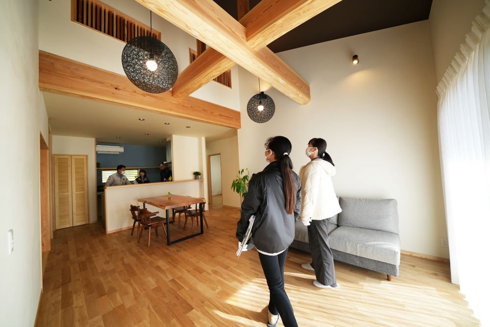 平屋住宅の開放感