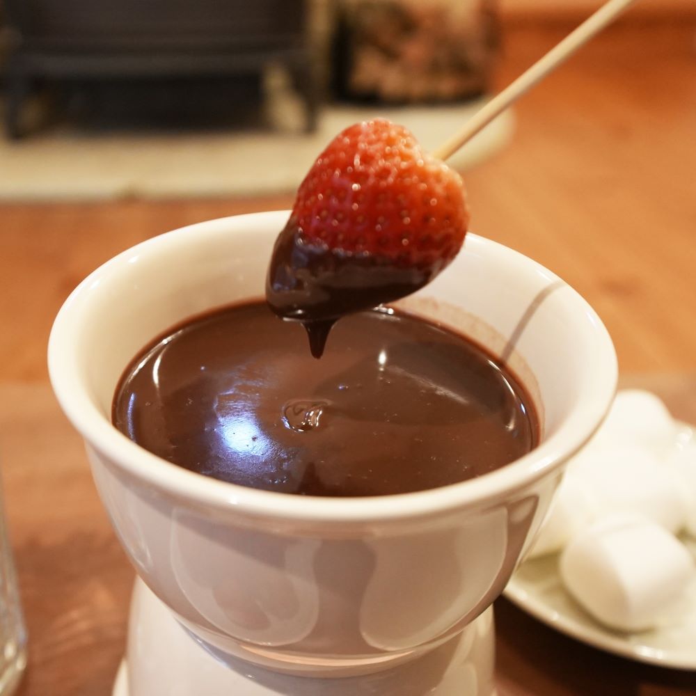 チョコレートフォンデュ