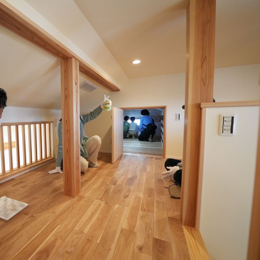 秘密基地のようなロフト