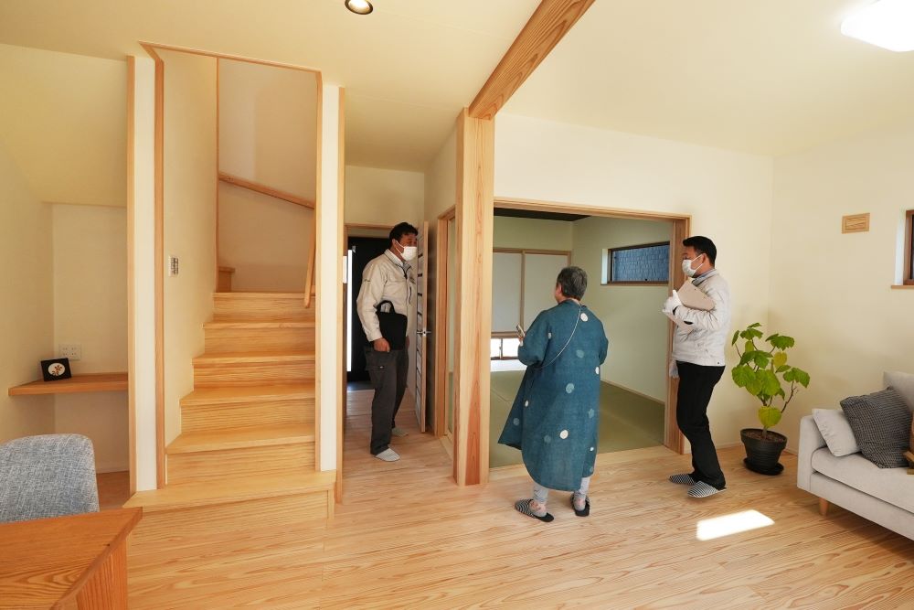 さいたま市緑区 完成見学会の様子