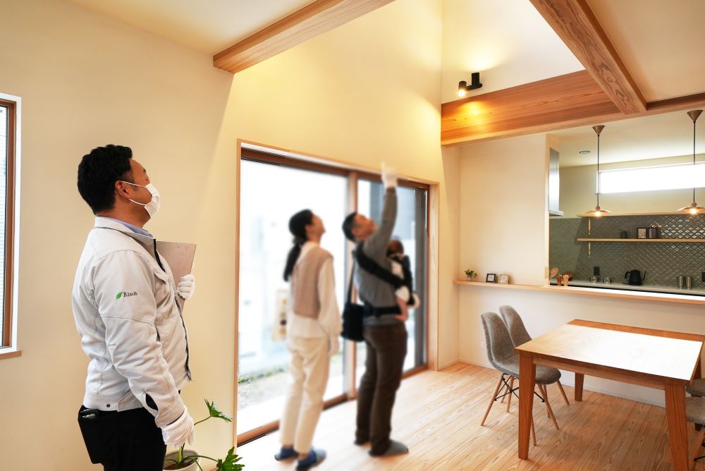 完成見学会の室内空間