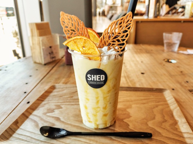 お芋のシェイク