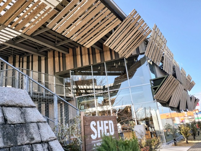 茨城県産の杉材を使用　茶蔵