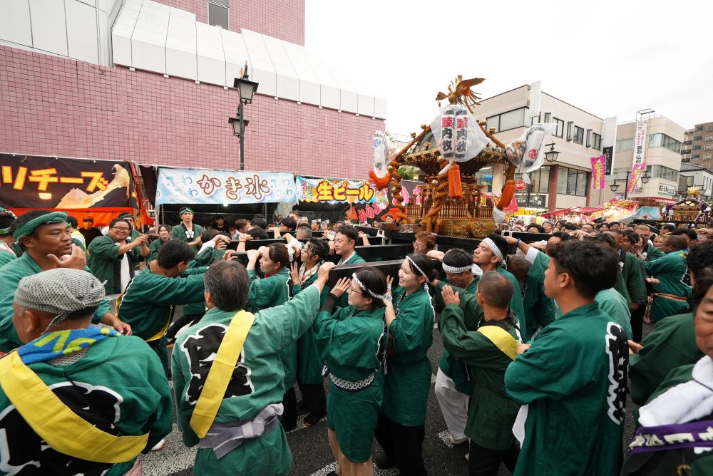 春日部夏祭り2026神輿パレード